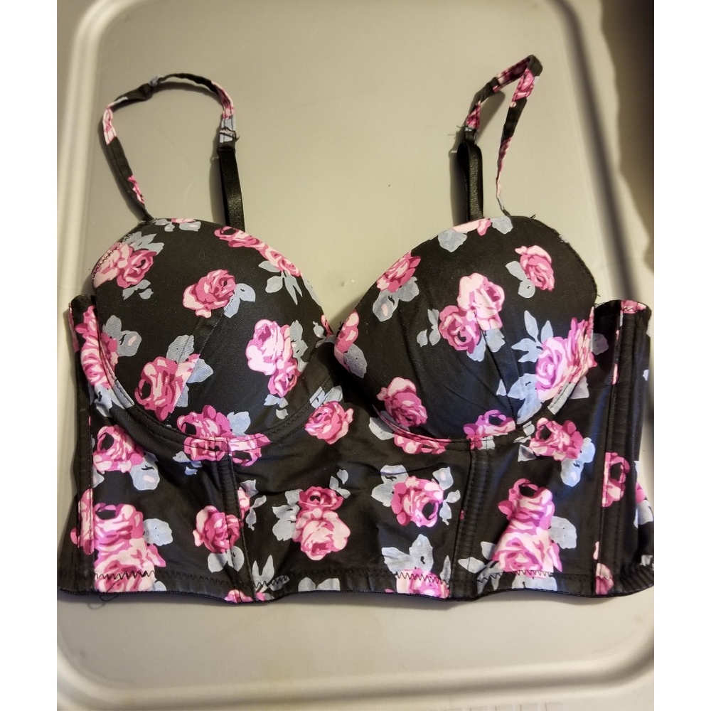 Floral corset